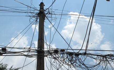 PRI en San Lázaro propone el retiro de cableado de telecomunicaciones de postes y calles