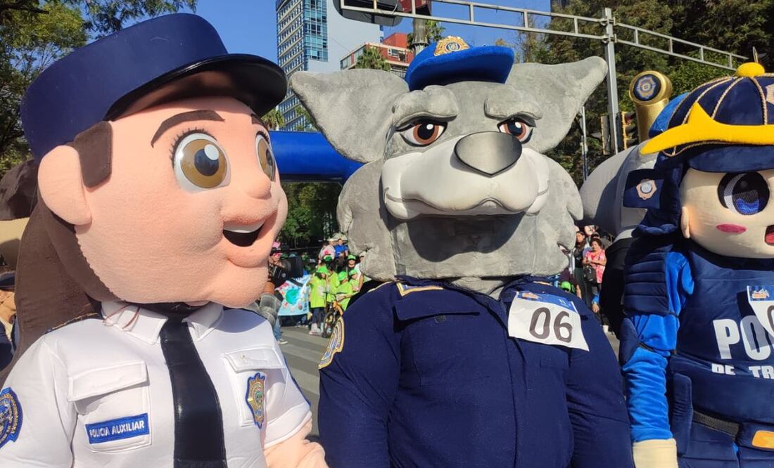 SSC realiza en carrera de botargas. Foto: Especial