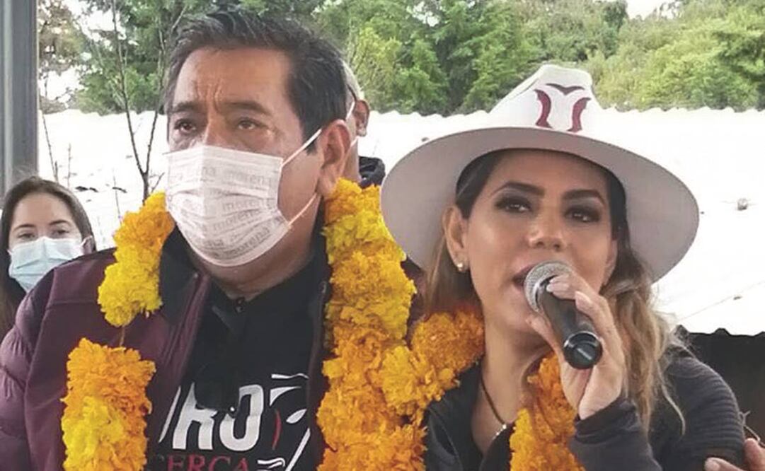 Félix y Evelyn Salgado. Foto: Especial