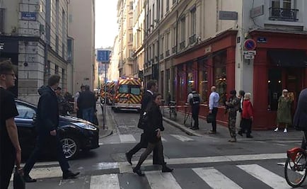 Macron habla de "ataque" tras la explosión en el centro de Lyon, en Francia