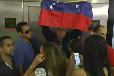 Ledezma escapa de Venezuela