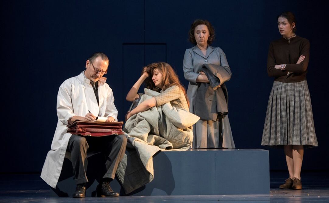 El montaje "L'Éveil du Printemps", del alemán Frank Wedekind. Foto: EFE