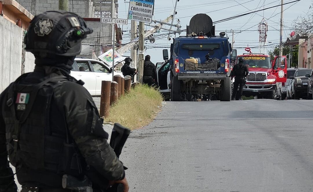 Un hecho que marcó el mes pasado fue la masacre registrada en Reynosa, Tamaulipas. Foto: EFE