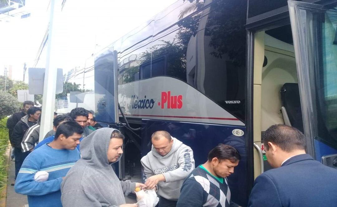 Todos ellos, fueron resguardados en el Centro Deportivo Eduardo Chávez en esta frontera. Foto: Especial