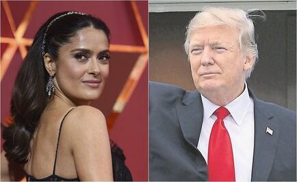 Salma Hayek recuerda cuando Trump quiso salir con ella