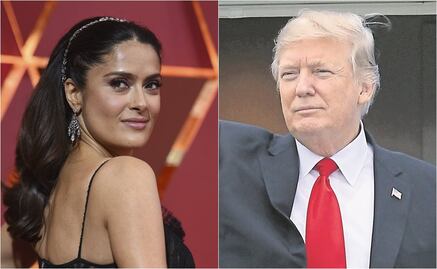 Salma Hayek recuerda cuando Trump quiso salir con ella