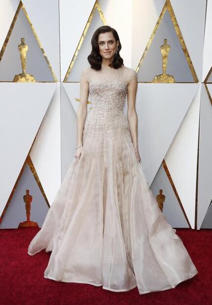 La tendencia de colores metálicos predominó en los Oscar 2018