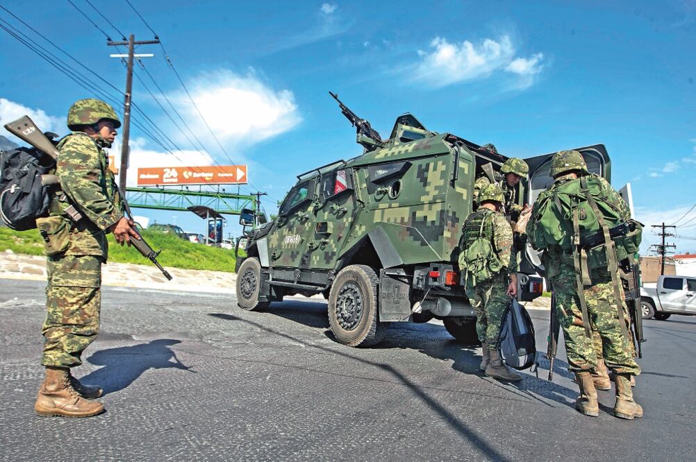 Según el informe, el gobierno se propuso la meta de someter al crimen organizado con el despliegue de las Fuerzas Armadas (ARCHIVO EL UNIVERSAL)