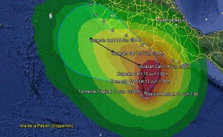 Depresión tropical se acerca a costas de Guerrero y Oaxaca