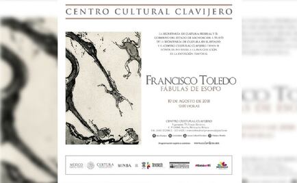 Las Fábulas de Esopo según Francisco Toledo llegan a Morelia