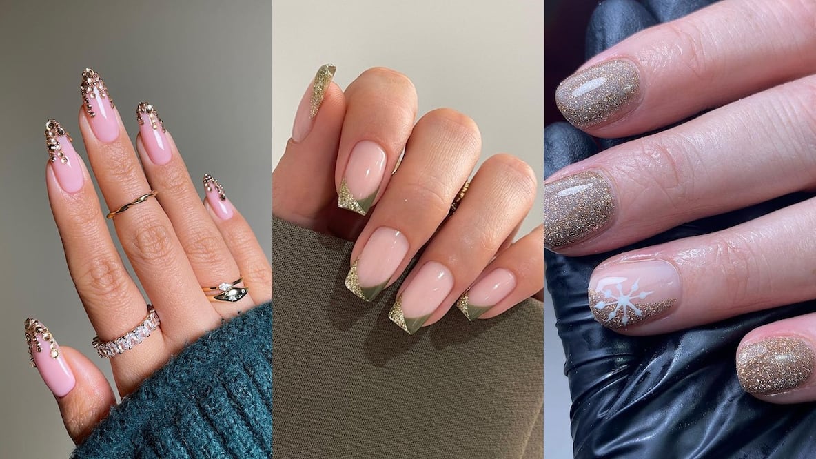 Con estos diseños lucirás unas uñas espectaculares para fin de año | Foto: Instagram @sansungnails, @gelbybry, @studioarcheruk
