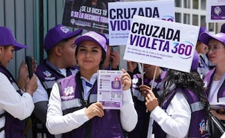 Ecatepec inicia Cruzada Violeta 360 contra la violencia familiar; llegará a 150 mil casas