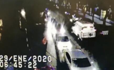 Video muestra cómo escaparon reos del Reclusorio Sur en camioneta oficial
