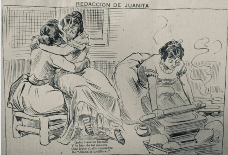 Política y vida íntima: “Juana la tortillera”