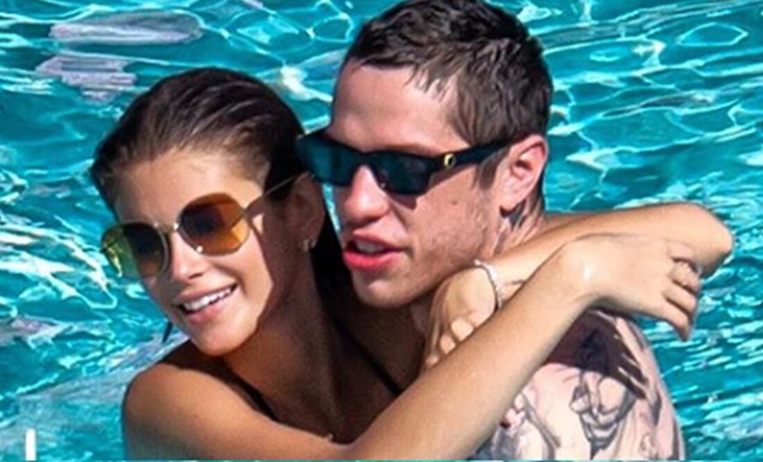 Kaia Gerber y Pete Davidson demostraron su amor. Foto tomada de Instagram