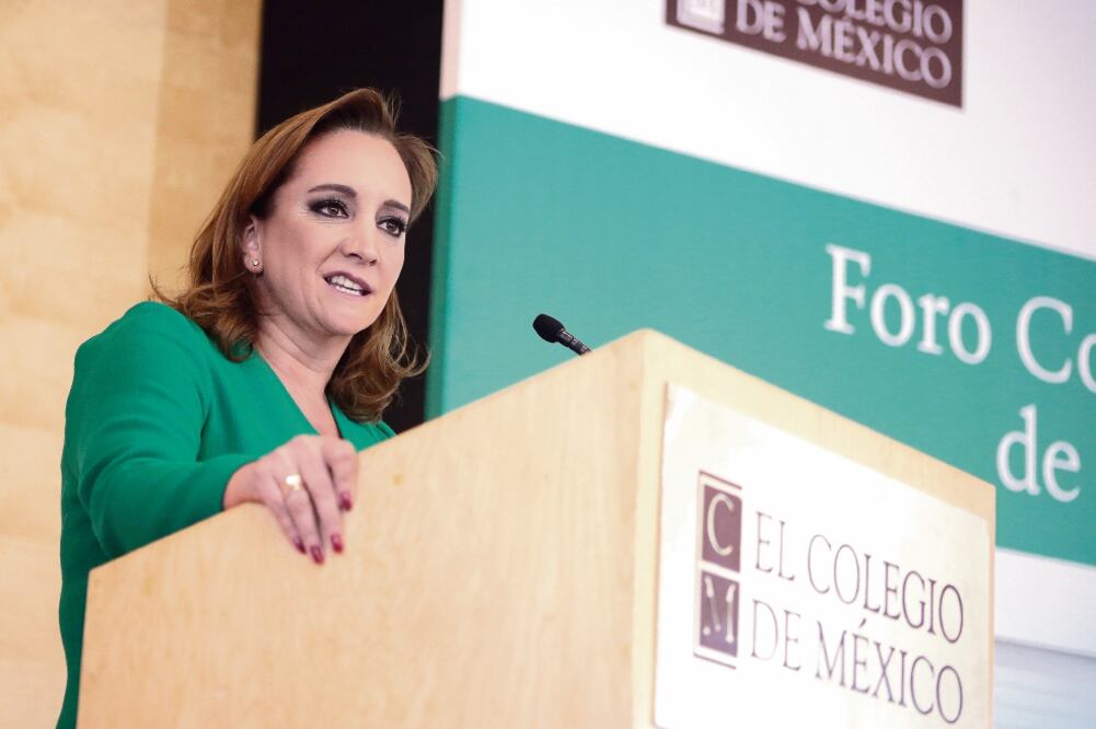 La canciller Claudia Ruiz Massieu explica que el TLCAN ha incrementando 300% el comercio interregional