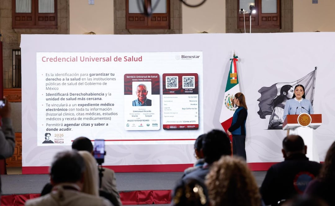 Conferencia de prensa de la Presidenta Claudia Sheinbaum, desde Palacio Nacional. 03 de marzo de 2026. Foto: Diego Simón | El Universal