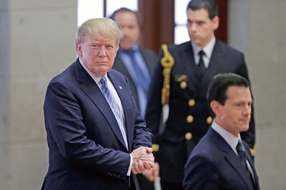 El 31 de agosto, tras reunirse con el Presidente, Donald Trump dio a conocer sus reformas a las leyes de inmigración (ARCHIVO EL UNIVERSAL)