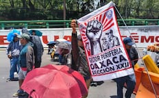 CNTE escala protestas en Oaxaca; amaga con toma de casetas, cierre de instalaciones de Pemex y bloqueo al aeropuerto