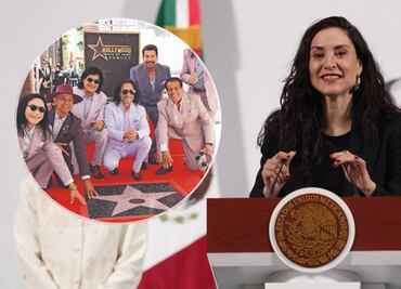 Cultura felicita a Los Bukis por su estrella en el Paseo de la Fama de Hollywood; avanza "México Canta" con productor de Michael Jackson