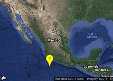Se registra sismo de 4.1 en La Mira, Michoacán