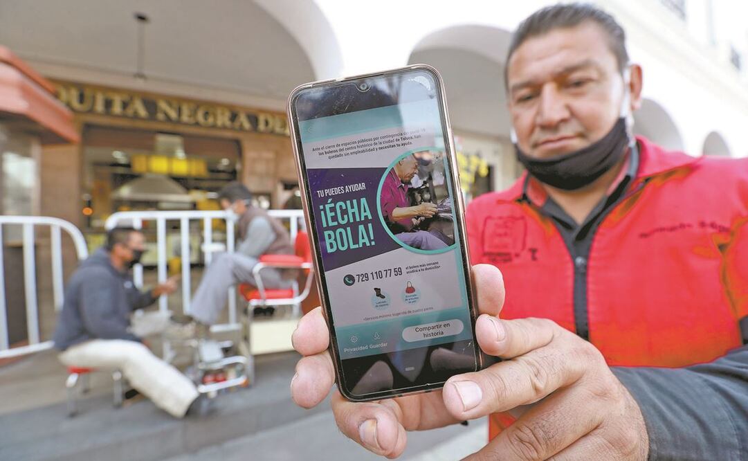 Los trabajadores difundieron el número telefónico para contactarlos a través de redes y de la Secretaría del Trabajo estatal. Foto: JORGE ALVARADO. EL UNIVERSAL