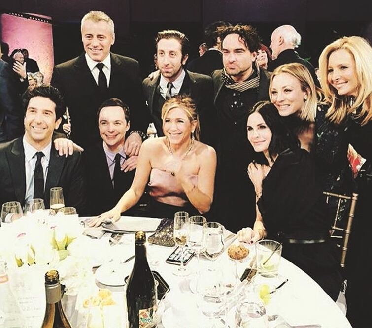 Los elencos de las series se unieron al homenaje a Burrows (TOMADA DE INSTAGRAM)