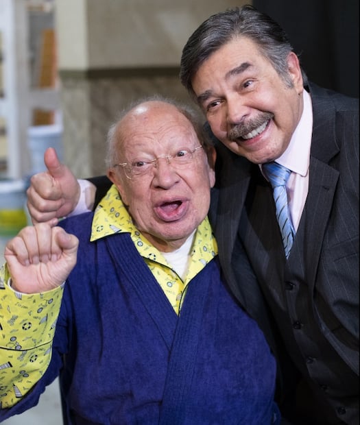 Los últimos 15 años, Eduardo Manzano  y Jorge Ortiz de Pinedo convivieron mucho gracias a la serie "Una familia de diez".