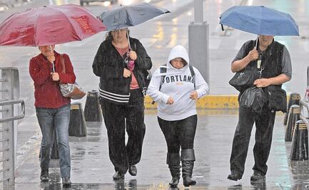 Se esperan lluvias fuertes y caída de granizo en la CDMX