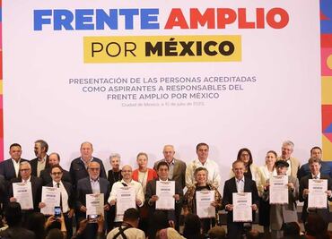 Plataforma para registro del Frente Amplio por México no funciona