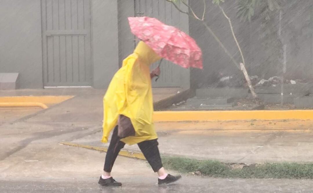 Fuertes lluvias estarán acompañadas de tormentas eléctricas, fuertes rachas de viento, posibilidad de caída de granizo. Foto: Especial