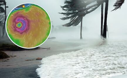 "Erick" se convierte en Sistema de baja presión; sigue aquí su trayectoria en vivo