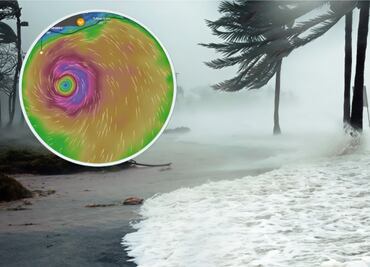 "Erick" se convierte en Sistema de baja presión; sigue aquí su trayectoria en vivo