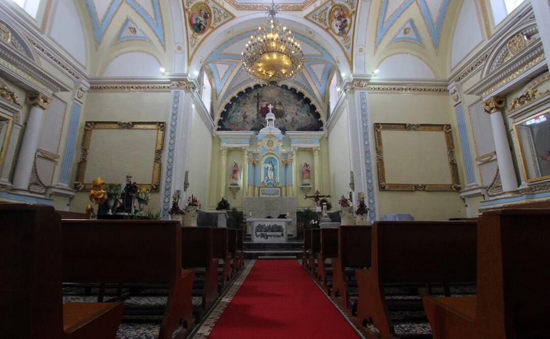 En la Parroquia de Santa María de la Asunción los feligreses pueden escuchar misa de nuevo. 