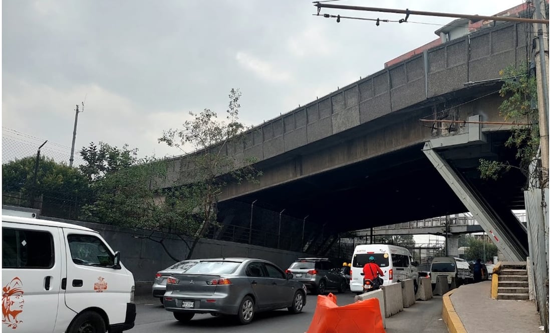Cierre de Pantitlán a Velódromo de la Línea 9 por reenivelación. Foto: Brenda Martínez/ EL UNIVERSAL