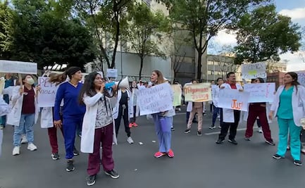 "Pemex no paga": médicos denuncian falta de pago y amenazas por protesta