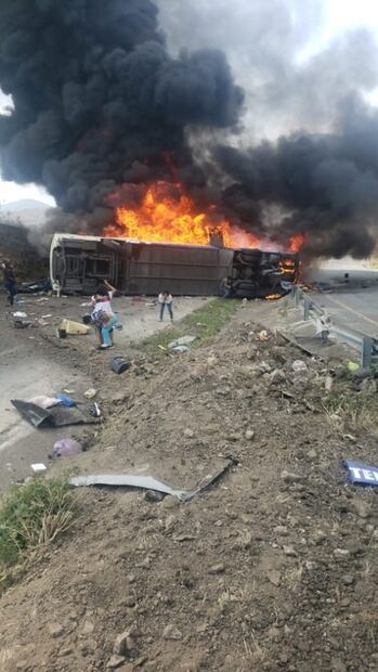 Al menos 2 muertos deja accidente en autopista Veracruz-Puebla