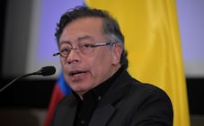 Gustavo Petro, presidente de Colombia. Foto: AFP