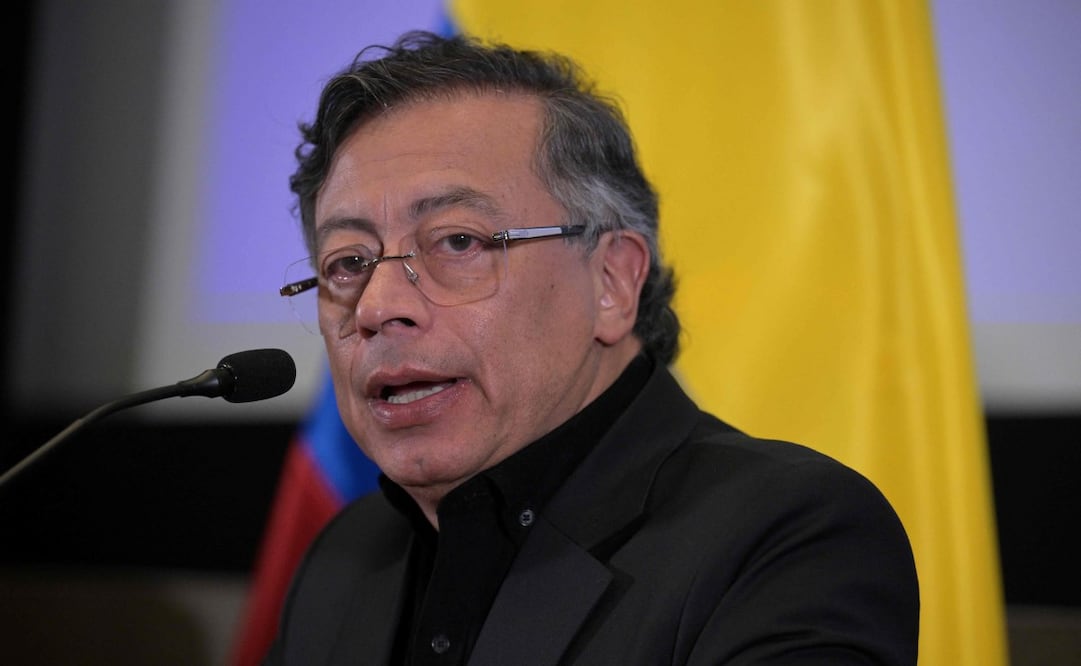 Gustavo Petro, presidente de Colombia. Foto: AFP