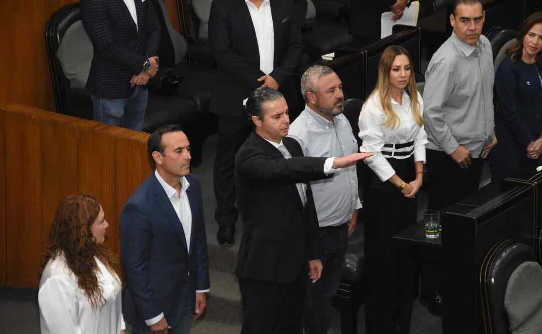 El Congreso deberá enviar a Samuel García una lista de cuatro candidatos que cumplan con los requisitos, una vez que Pedro Arce no cumple con los requerimientos. Foto: Emilio Vázquez / EL UNIVERSAL