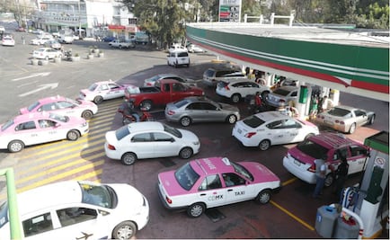 Lleva 12 años de taxista; por primera vez padece una escasez de gasolina