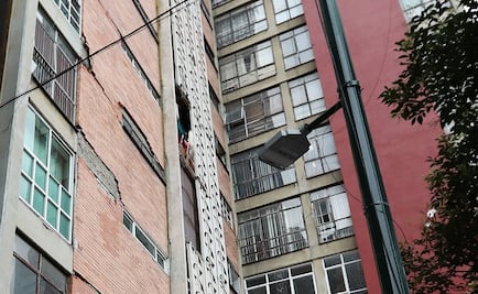 Edificio en colonia Doctores, en alto riesgo tras sismo