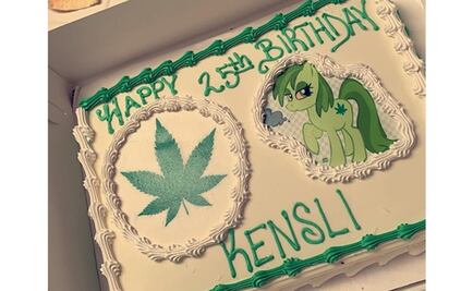 Querían un pastel de "Moana" y les dan uno de marihuana en EU