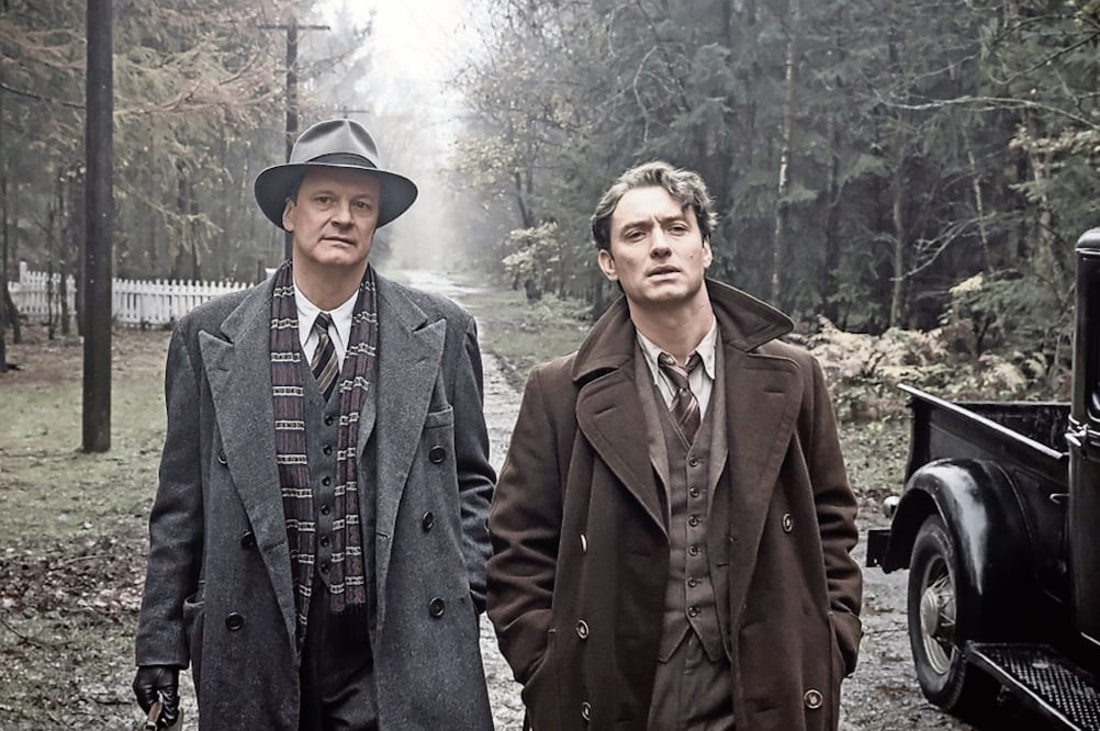 Perkins (Firth) fue editor de Thomas Wolfe (Law) (CORTESÍA)