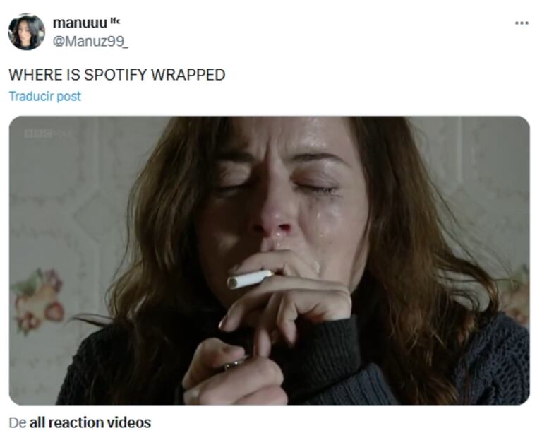 Spotify Wrapped: los mejores memes para esperar el resumen musical de la app. Fuente: X