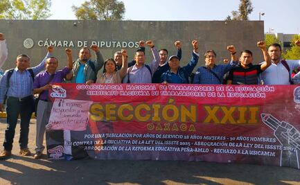 CNTE exige mesa de trabajo con Sheinbaum; piden retirar reforma a Ley del ISSSTE