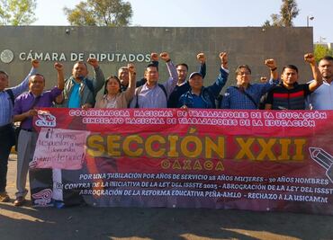 CNTE exige mesa de trabajo con Sheinbaum; piden retirar reforma a Ley del ISSSTE