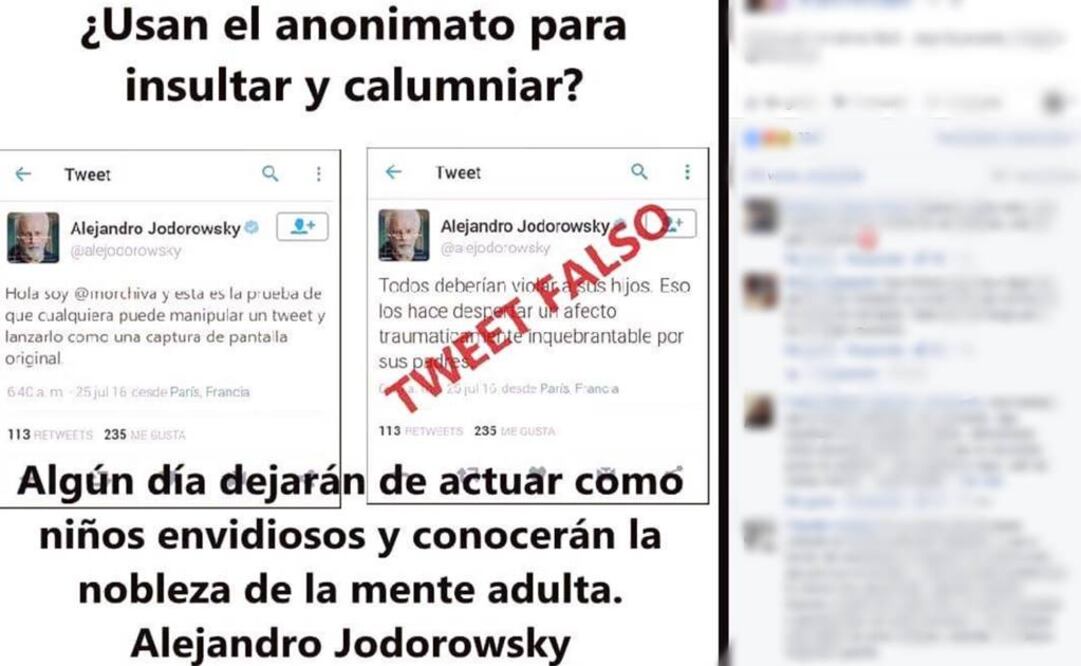 "Toma los insultos como una violación, cierra los ojos y disfrutalo", le han recriminado al cineasta. FOTO: Facebook/Alejandro Jodorowsky.