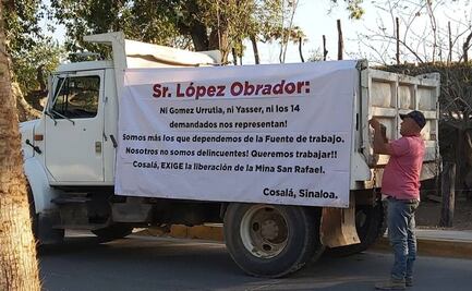 Trabajadores piden reapertura de la mina San Rafael en Sinaloa