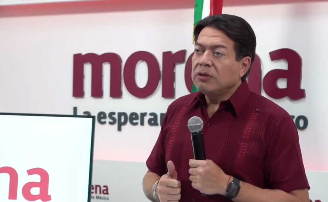 Mario Delgado, dirigente de Morena. Foto: captura de pantalla